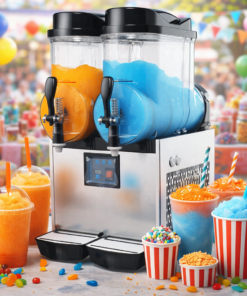 Double-barrel Slushy Machine