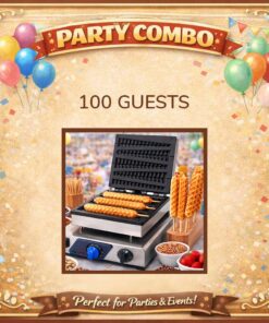 Waffle combo - 100 guests